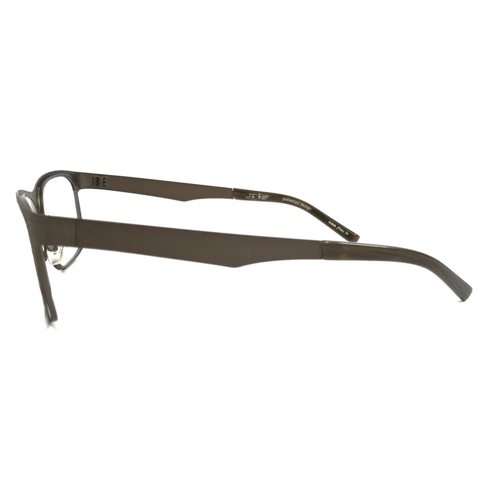 J.F. Rey Eyeglasses Frames JF2599 0707 Brown Matte Ribbed Textured 53-18-130